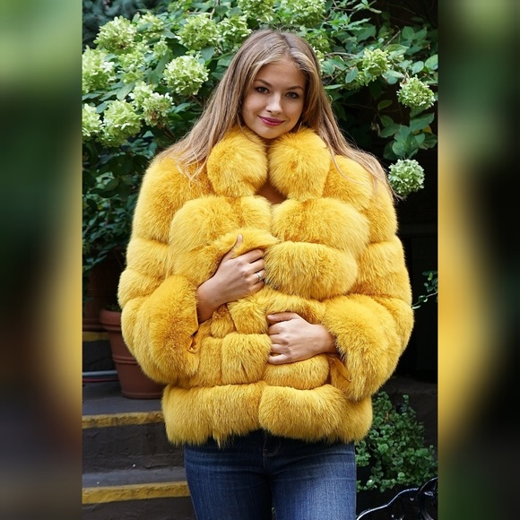 Yellow Fox Jacket - Picture 1 of 5